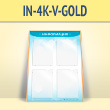    4  4     (IN-4K-V-GOLD)